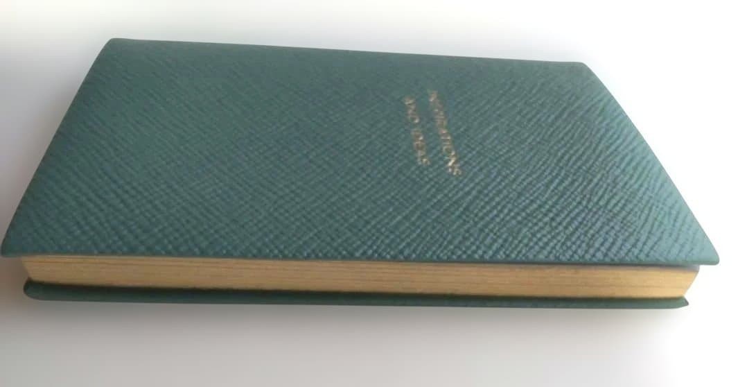 SMYTHSON Panama Inspirations And Ideas Pocket Notebook [NM] Limited From JAPAN