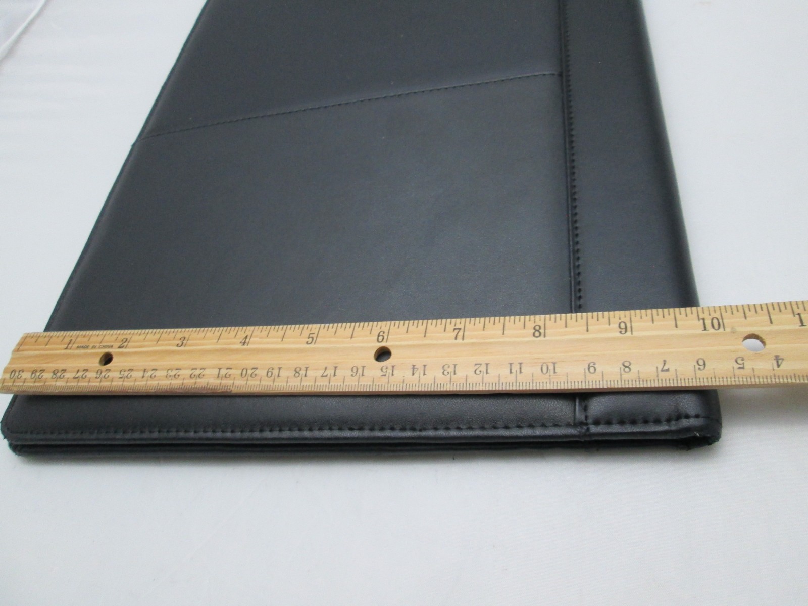Black Portfolio Folder Organizer Planner Notepad 8.5″x11″ Legal Pad Folio