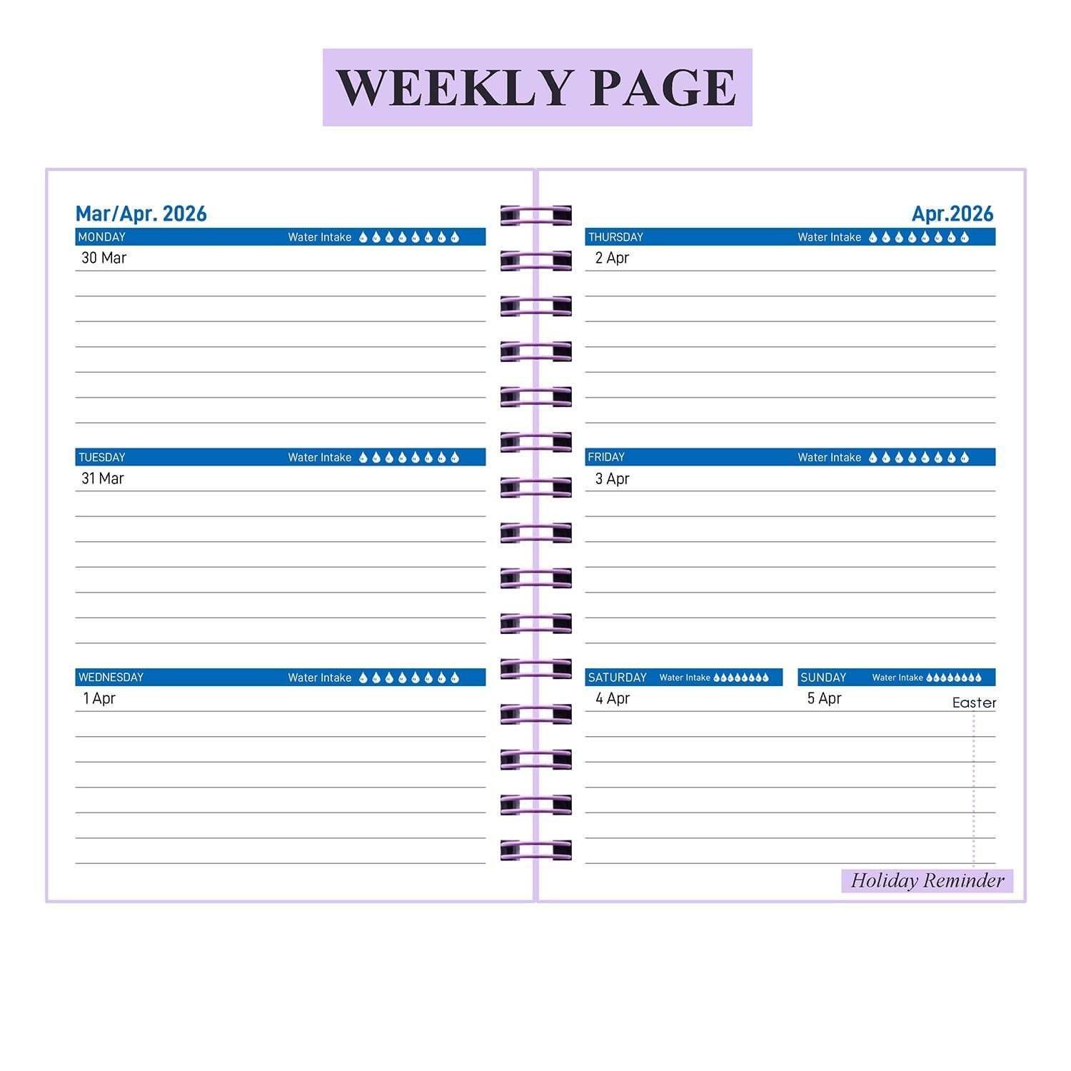 Daily Planner 20262027, Weekly and Monthly Planner 20262027 Academic Year, Ja…