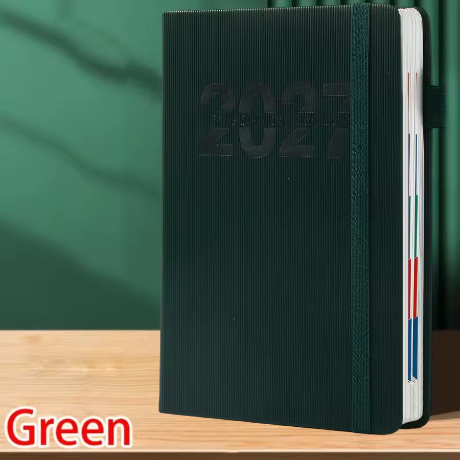 2027 Daily Planner – One Page Per Day, Full Page Layout, 365 Days Agenda, 5
