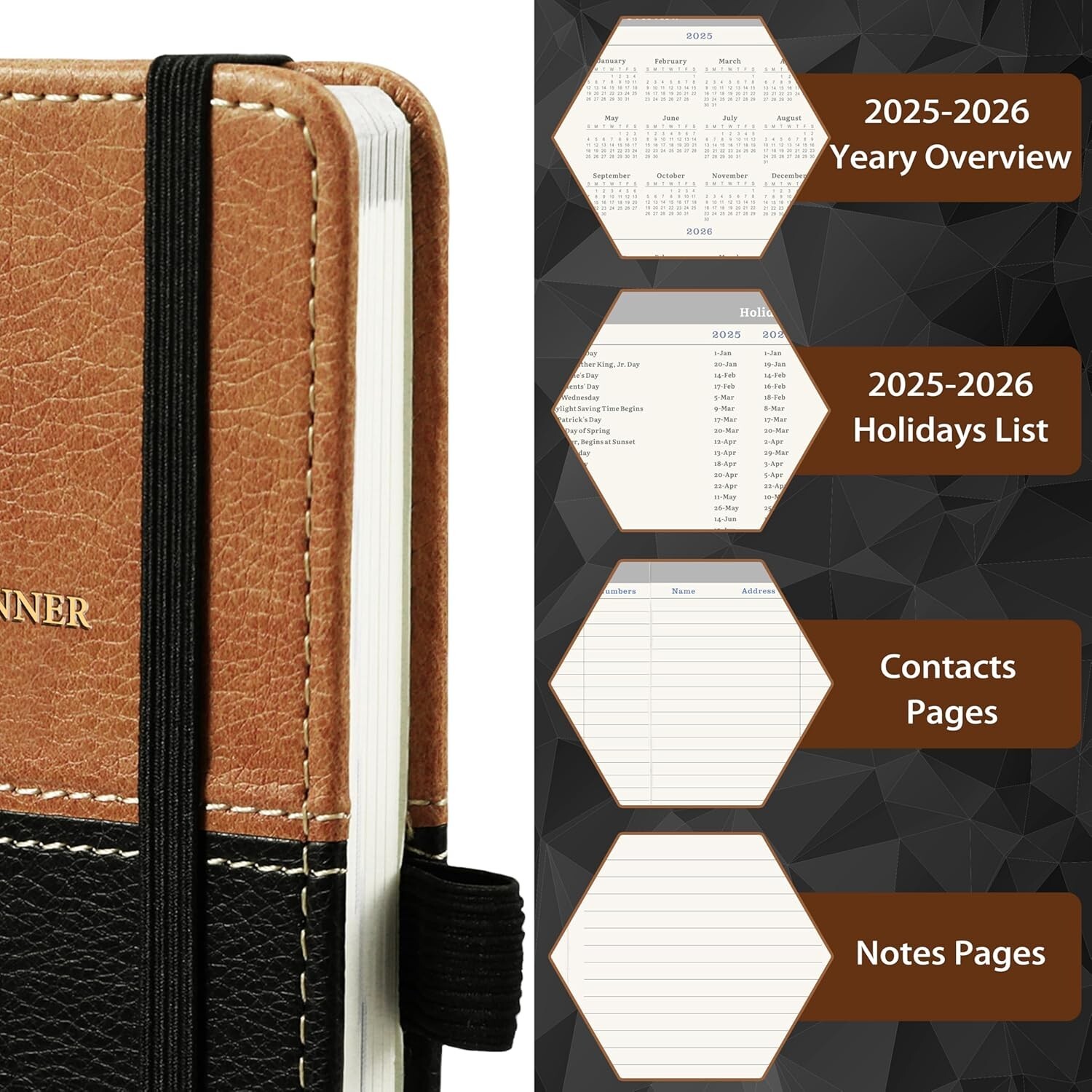 2025-2026 Pocket Calendar – Weekly Monthly Planner from July 2025 to June 202…