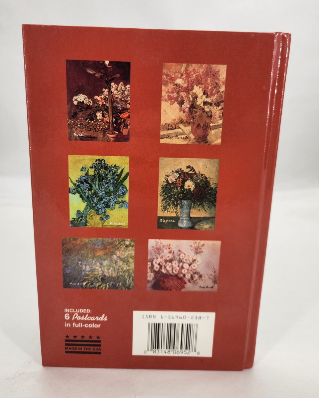 Notebook with Meer Print on Front Cover Includes 6 Art Postcards