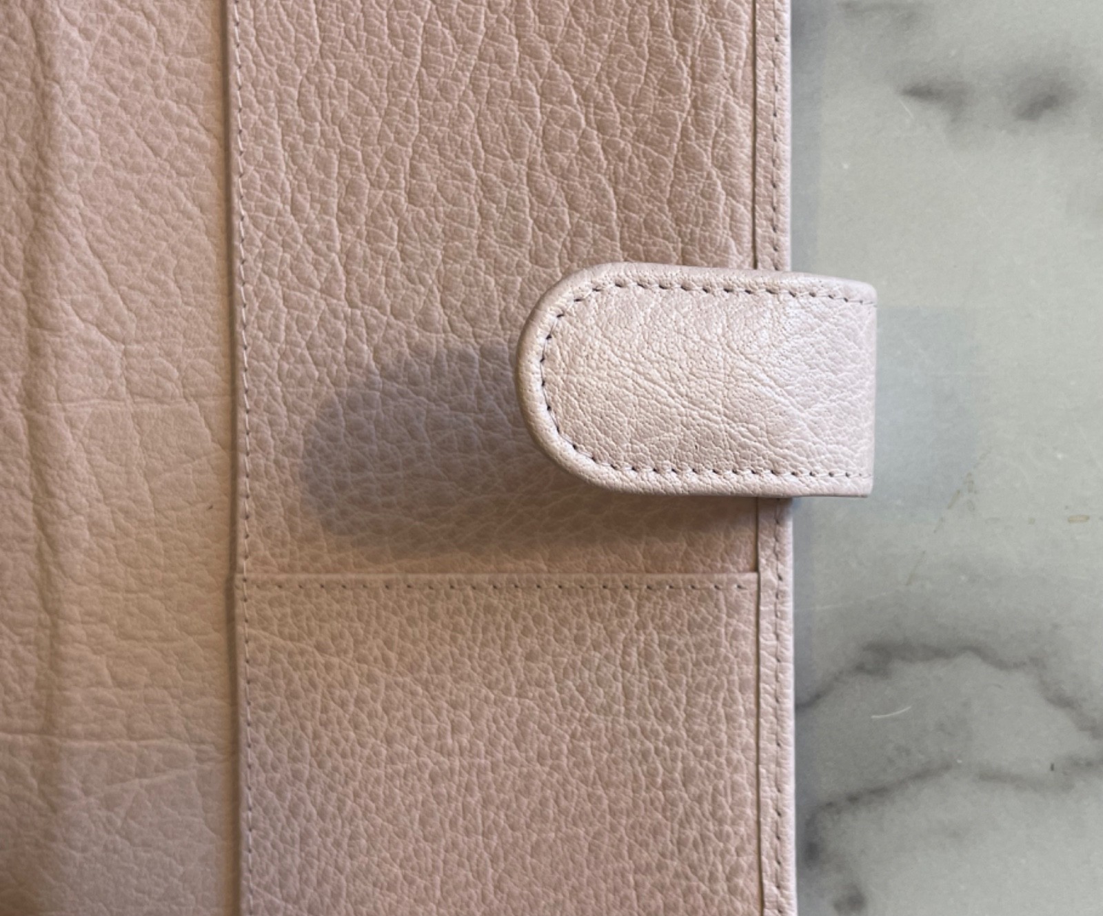 Van Der Spek B6 Codex Beautiful Leather-Parme Pink bound notebook cover