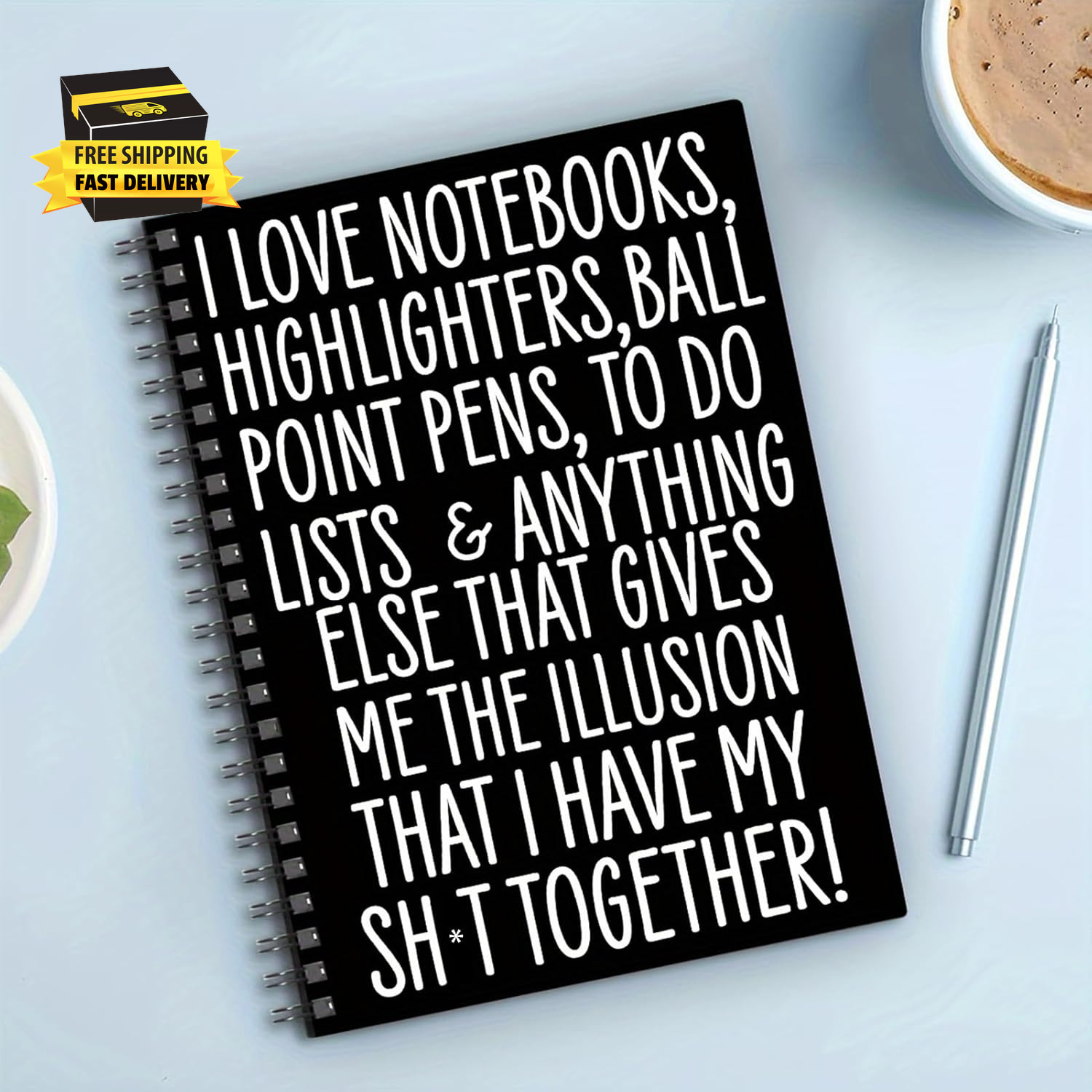 2026 Weekly Monthly Planner with Habit Tracker, A5 Spiral Notebook, Daily To-Do