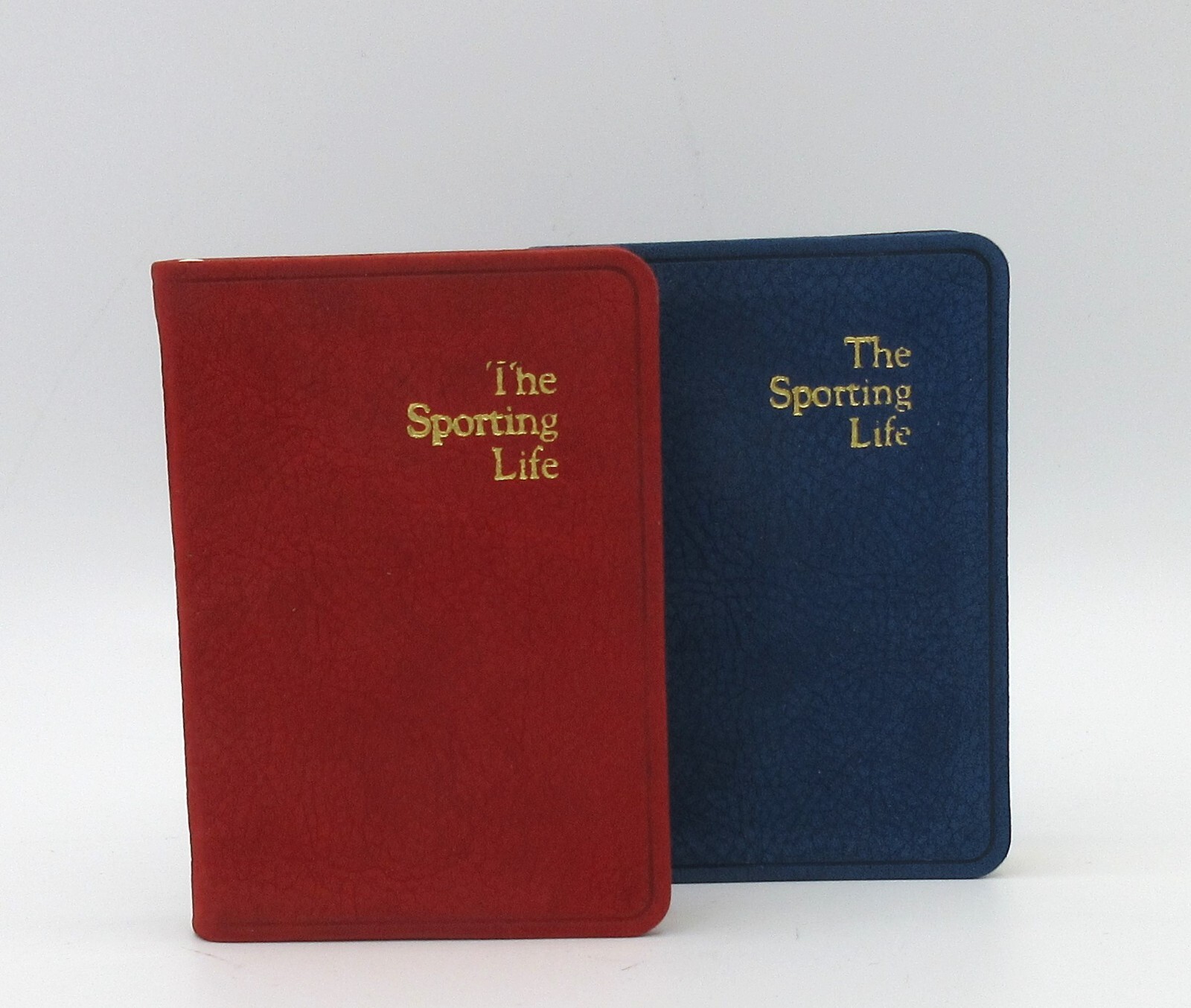 Mini 3×4″ Datebook Notebook The Sporting Life Suede Cover Post Miniatures RED