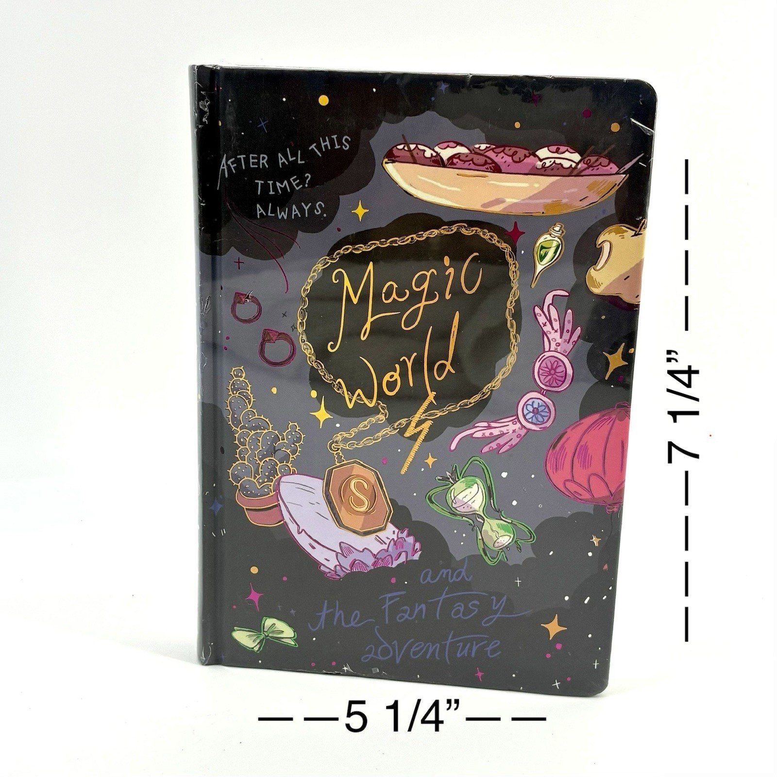Magic World Fantasy Adventure Hardcover Journal Notebook HP After All This Time