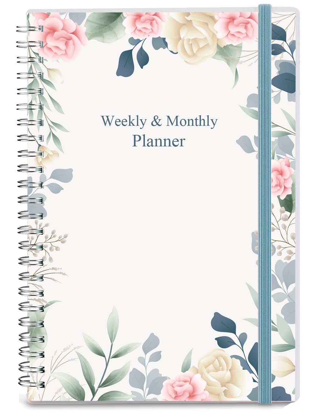 Nokingo Undated Planner for 2026 or Any Year – Weekly & Monthly Teal