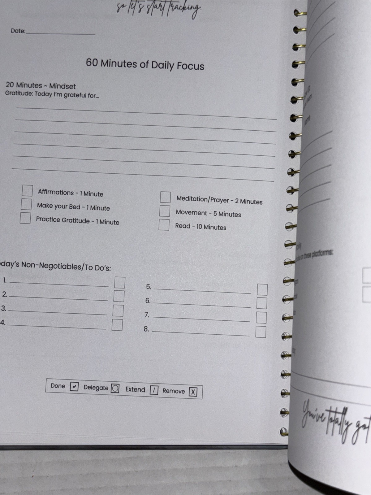 90 Day Cycle to New Habits Journal: A Network Marketers Guide New Spiral Bound