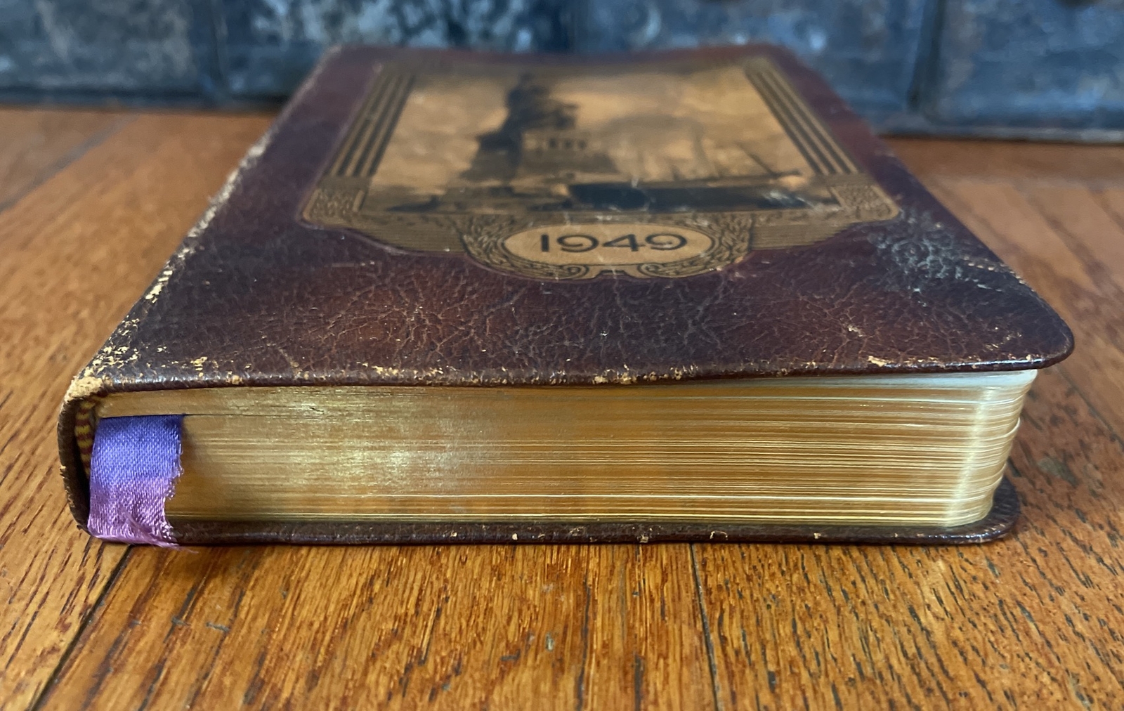 1949 THE EXECUTIVE RECORD AND TRAVEL GUIDE Brown & Bigelow DAY PLANNER New York