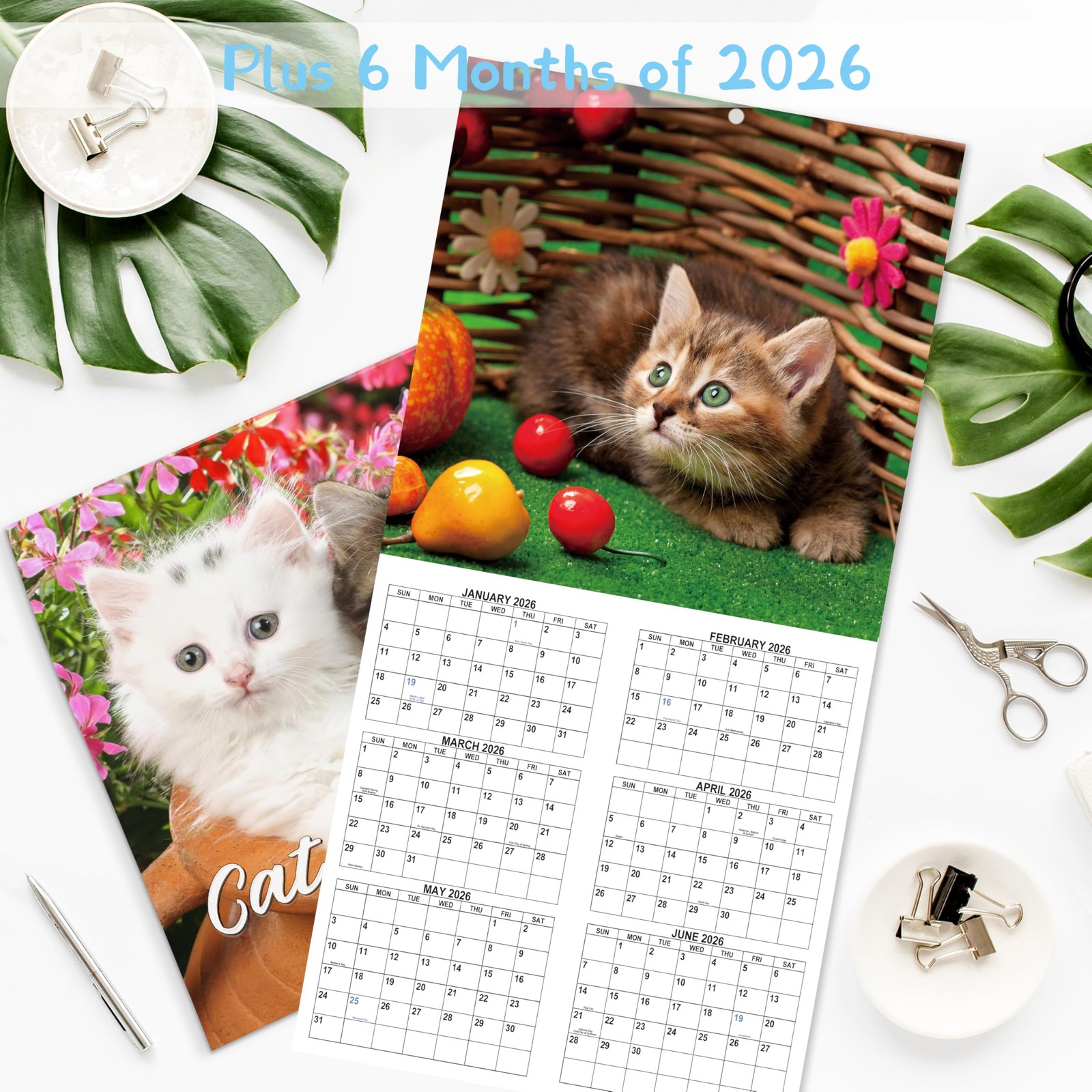 2026-2027 Calendar – 18 Monthly Wall 12″ x 12″(closed)