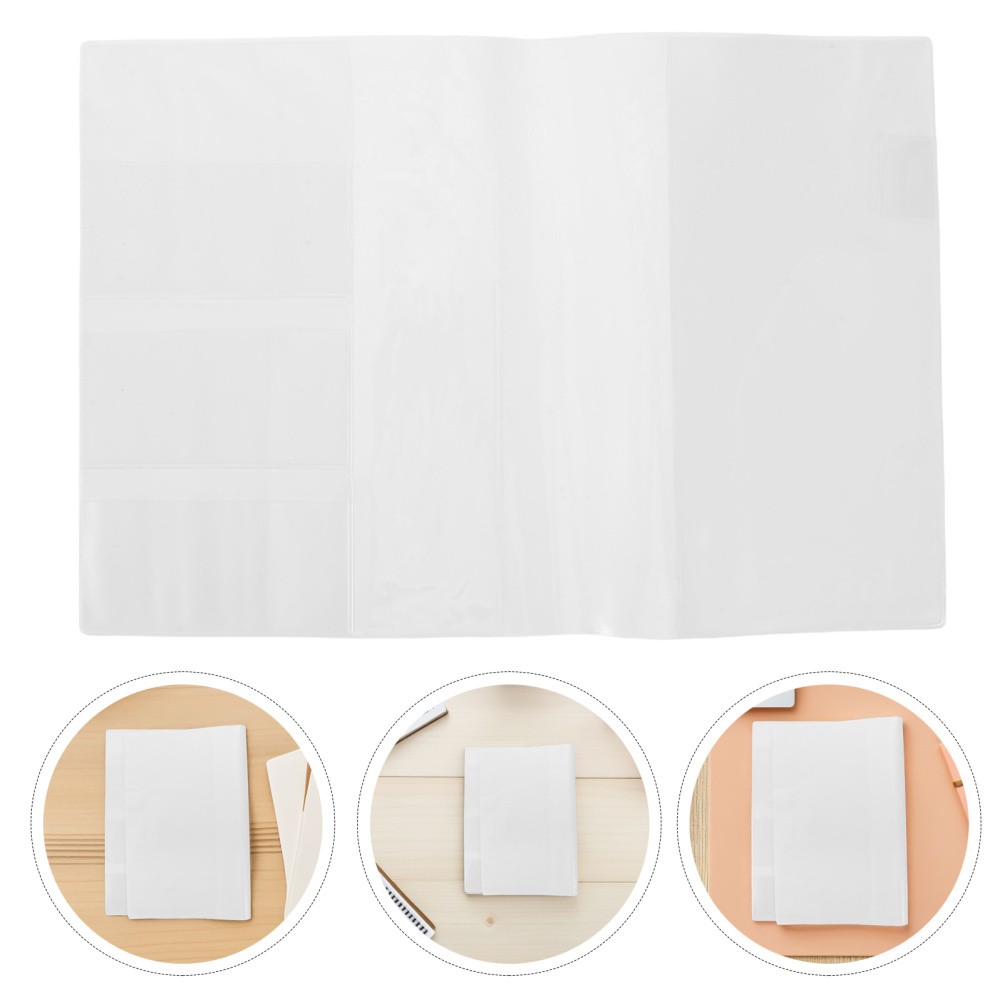 4 Pcs Pvc Cover Notebook Waterproof Jackets Creative Covers Sleeve Protector