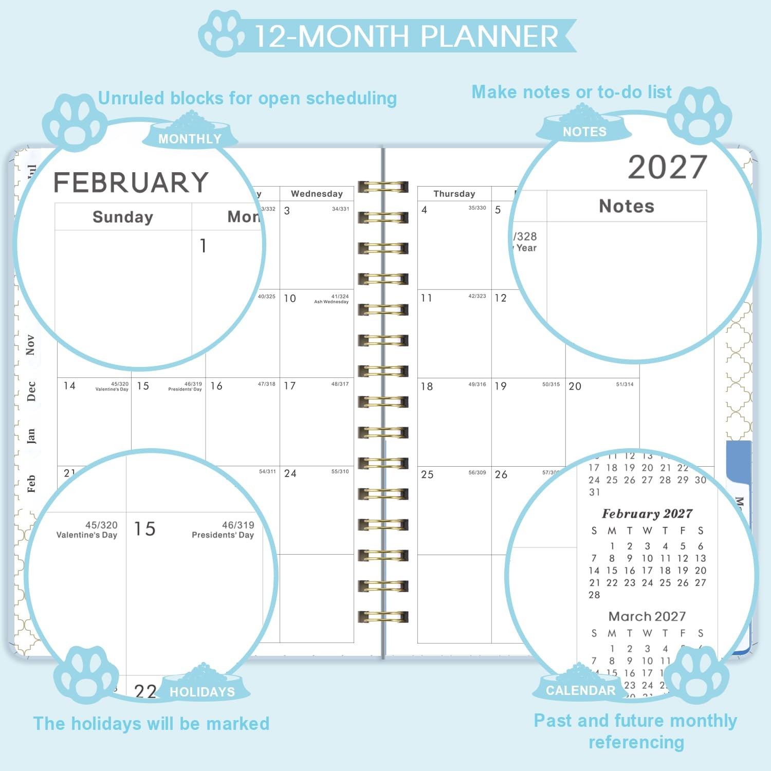 Planner 2026-2027 – Academic Planner 2026-2027, 26-27 Weekly & Monthly Planne…