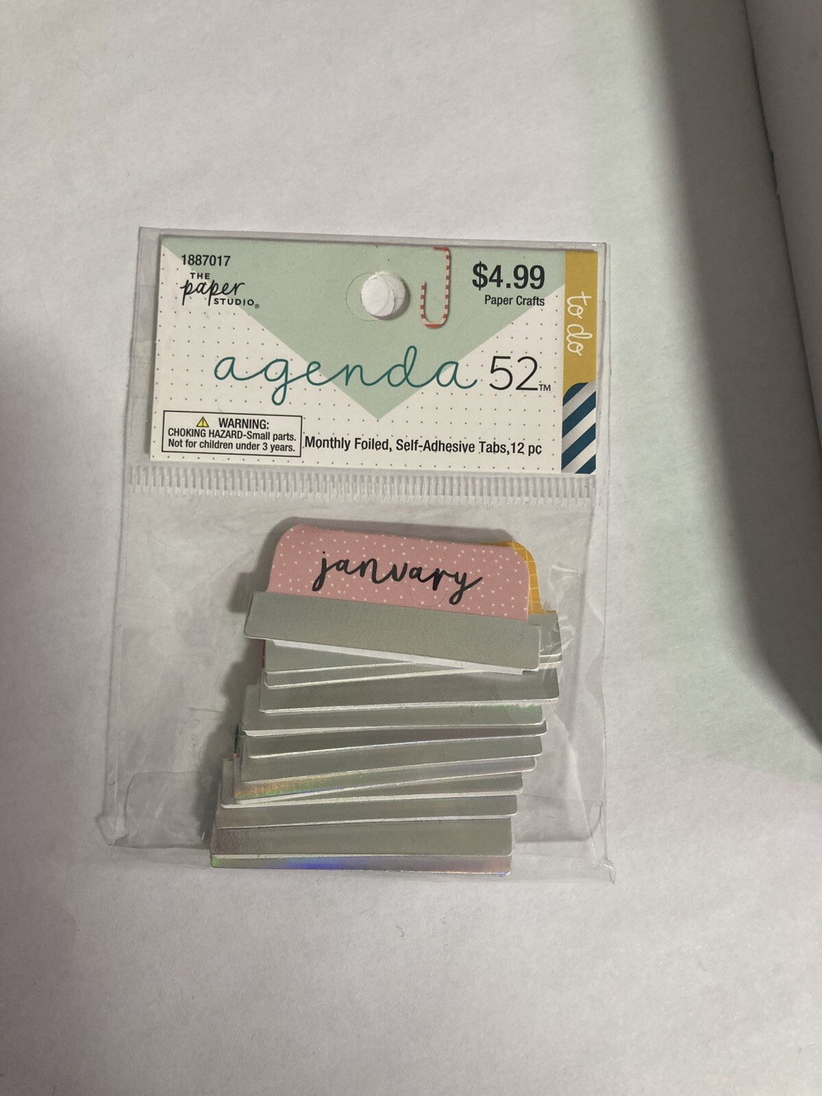 Complete Feela Dotted Journal Set Teal + Additional Monthly Self-Adhesive Tabs