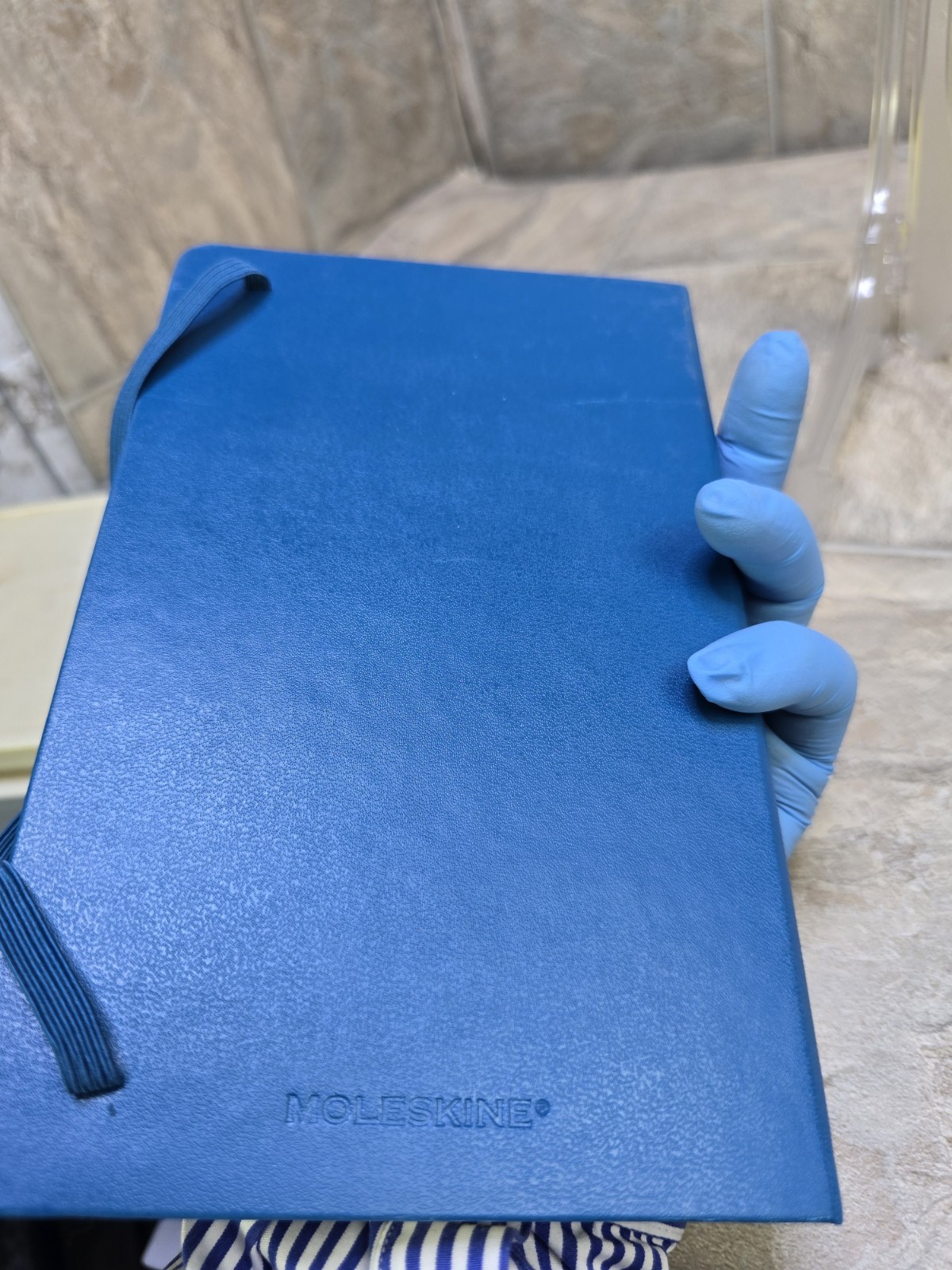 Moleskine Book Journal 5 ¼ x 8 1/4 400 Pages Blue (ASCENSION) * Never Used*