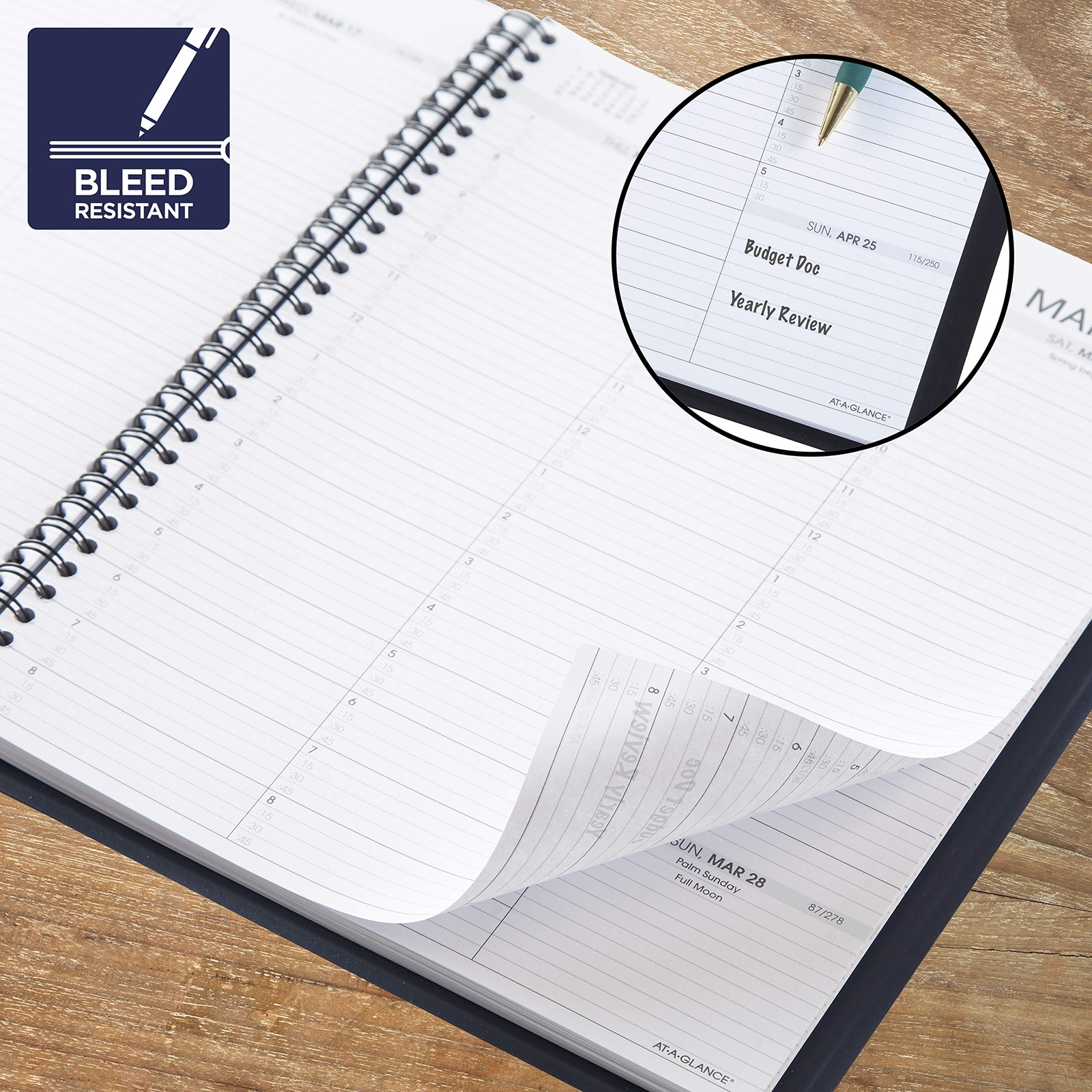 2021 Four Person Group Daily Appointment Book by AT-A-GLANCE 8″ x 11″ Large