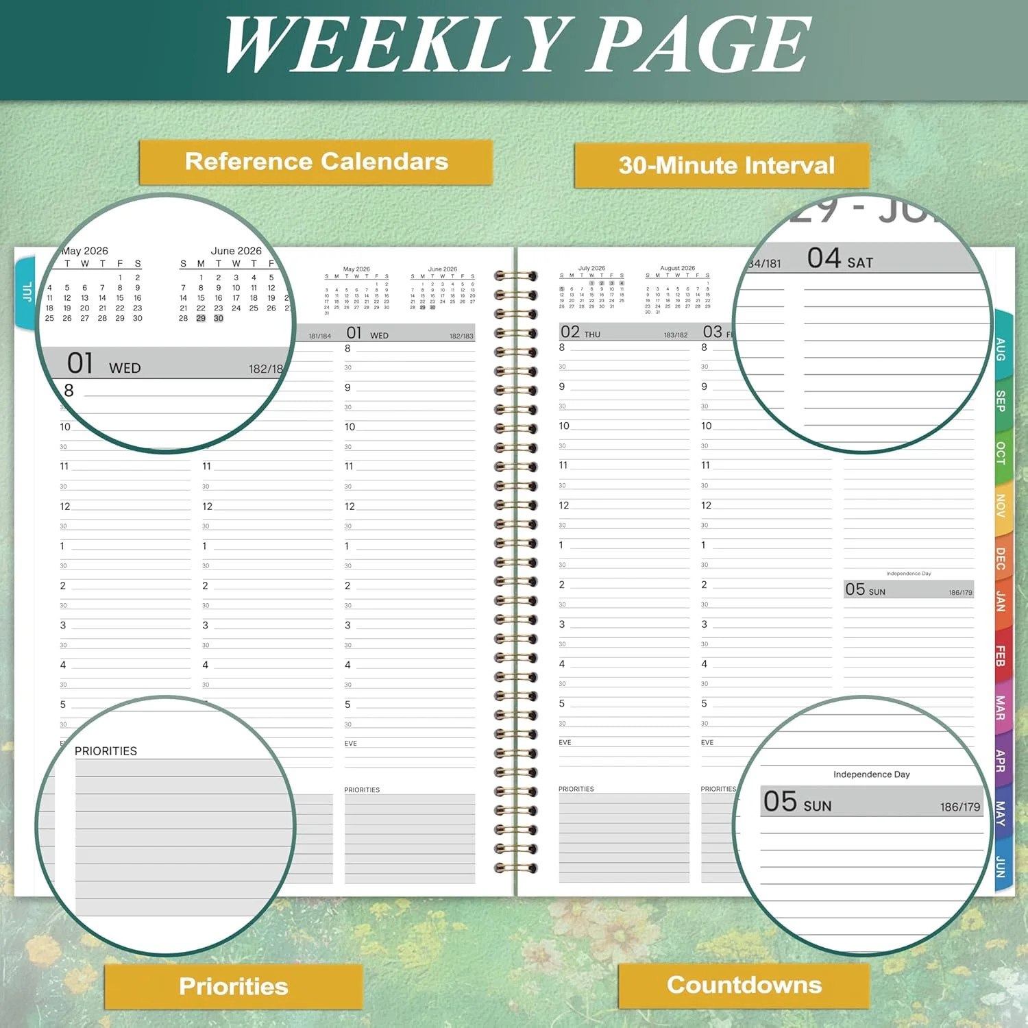 Appointment Book/Planner 2026-2027 – Appointment Book 2026-2027, July 2026 – Jun