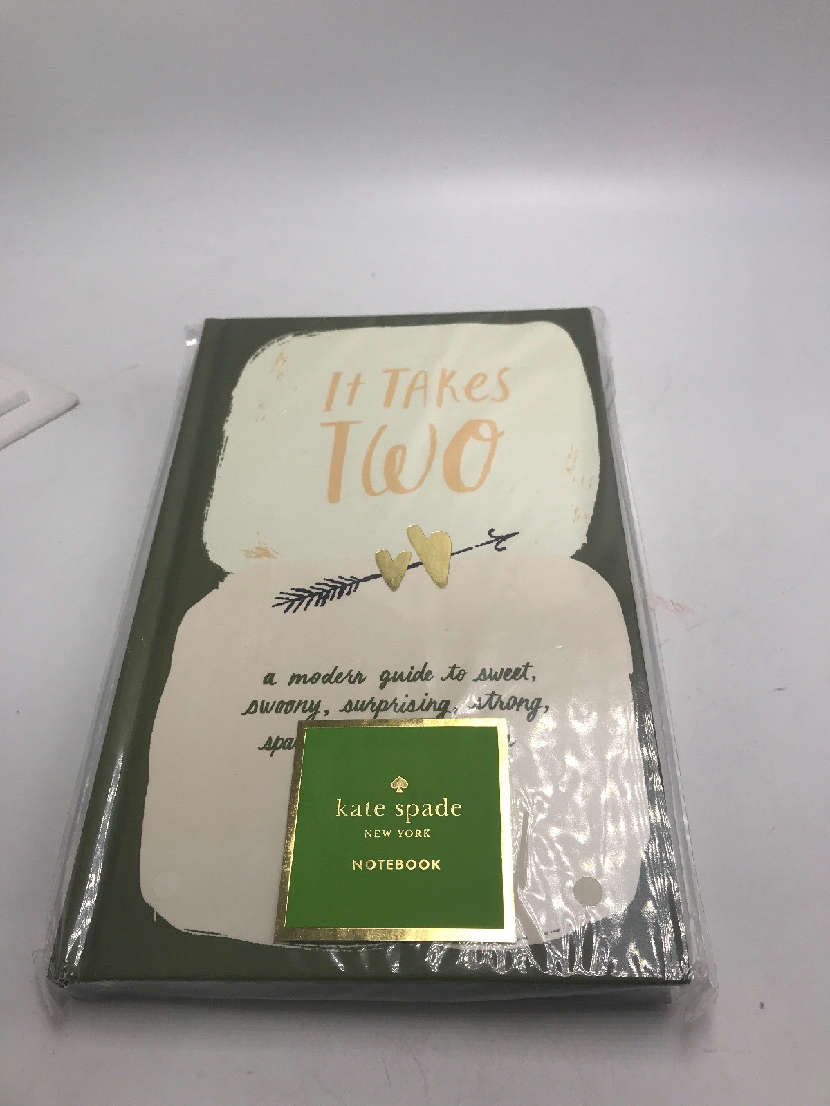$16 Kate Spade New York Two Hearts Blush Notebook