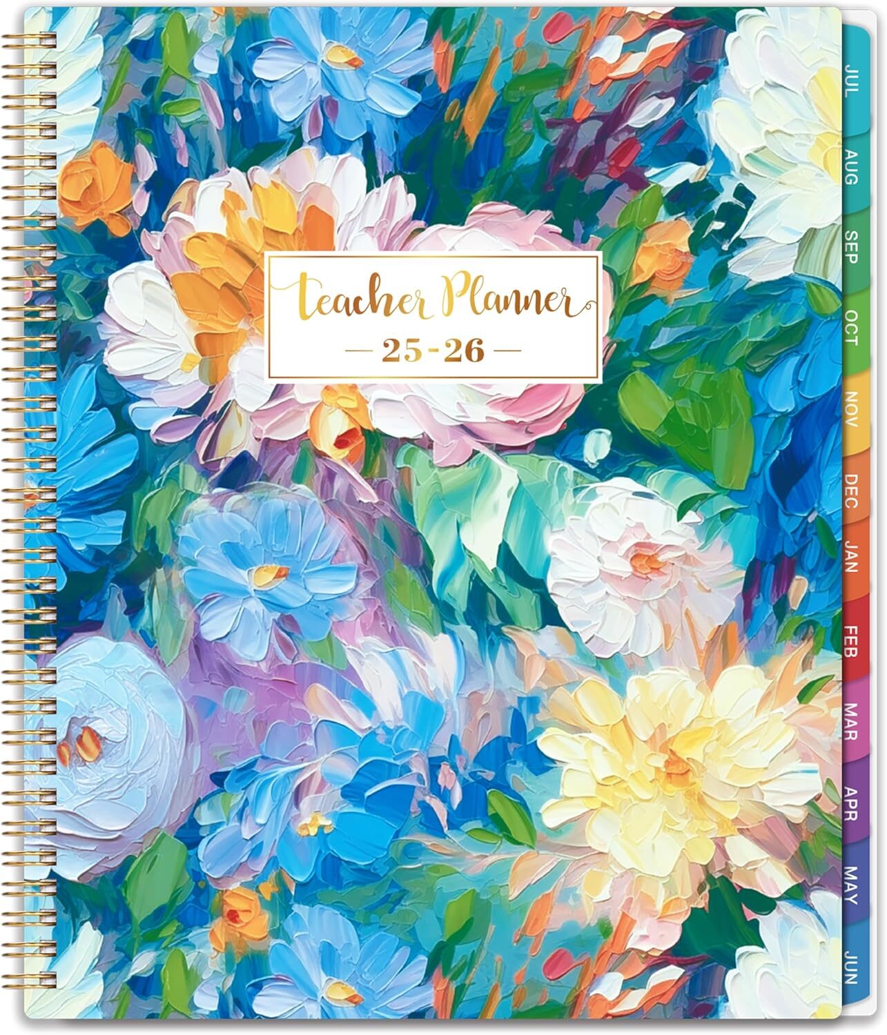 Teacher Planner 2025-2026 – Academic Planner 2025-2026, Teacher Lesson Planner