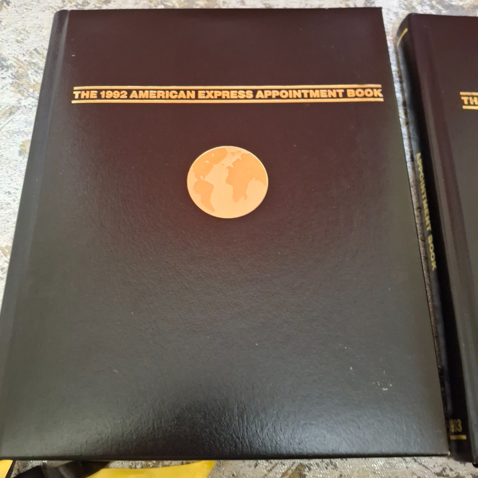 Vintage American Express Appointment Books Lot of 5 Black Planner 1992-93 1996