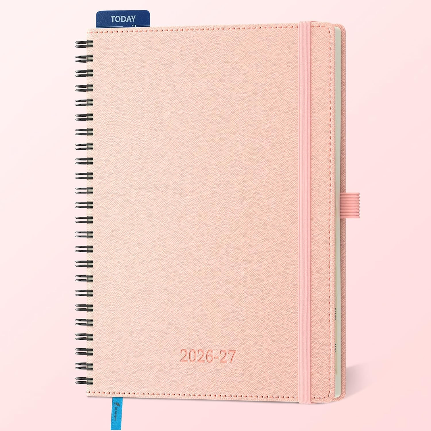 Planner 2026-2027 Daily Weekly and Monthly,8.5″X6.5″,18 Months Spiral Bound Cale