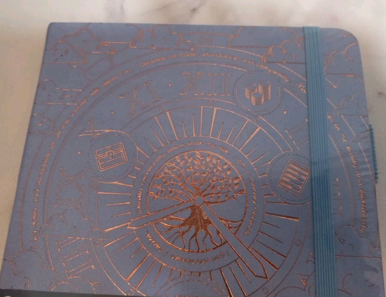 Legend Planner Budget Book A5 Periwinkle Blue Undated New Sealed