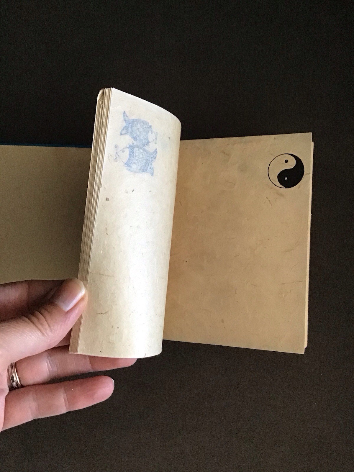 Nepalese Nepal Hand Made Paper Book Journal NEW