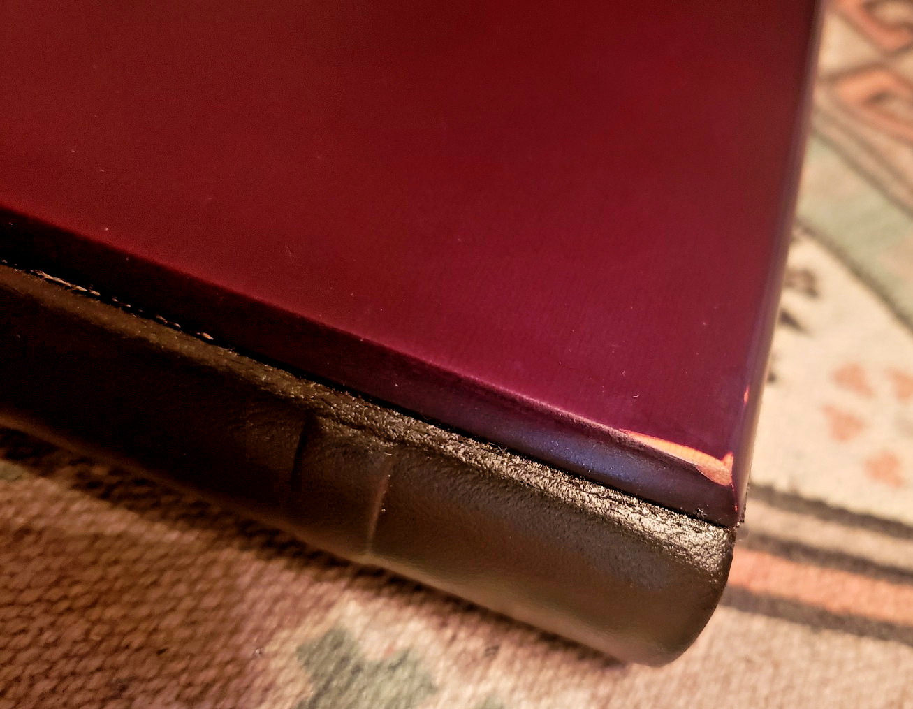 Penman Heirloom Wood Journal Cherry 240 Pages, never used, small wood scratch