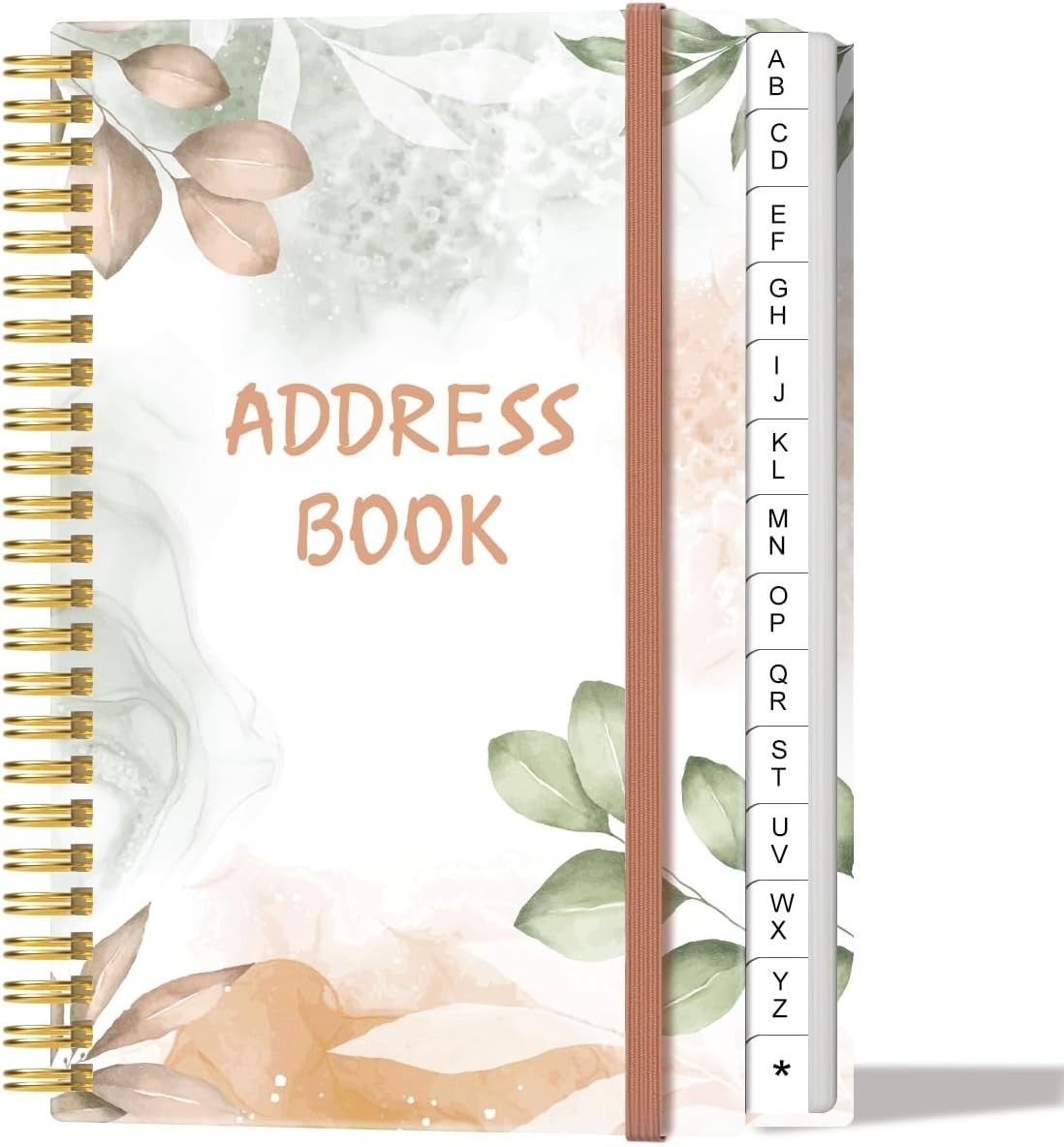 Chic A-Z Tabbed Password Book with High-Quality Pages, 4.3″ x 6.2″ – Gift Ideal