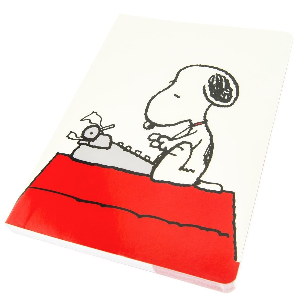 Graphique Soft Cover Journal, Peanuts Typewriter Design –