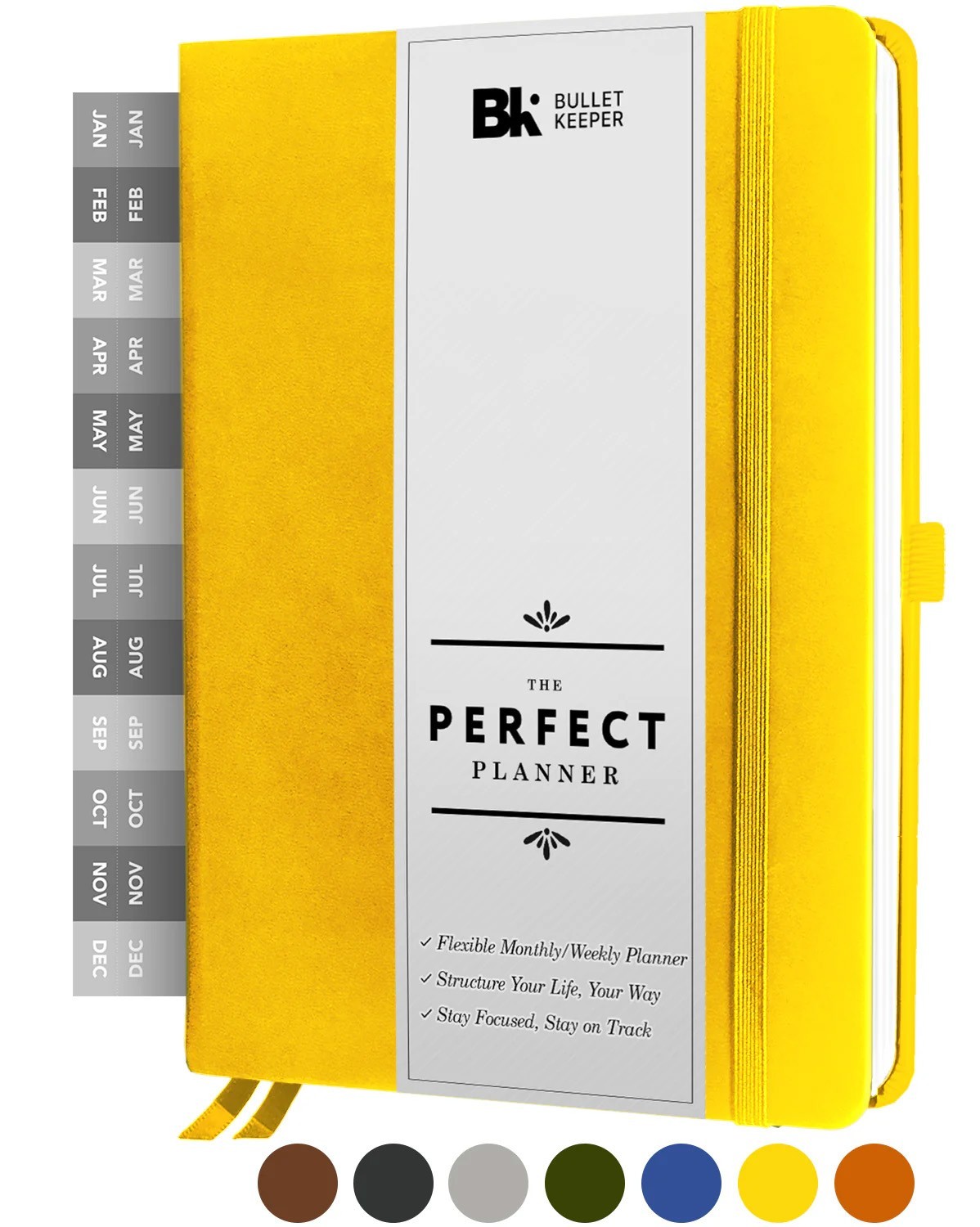 The Perfect Planner Collection A5 Monthly Weekly Flexible Structure Undated Year
