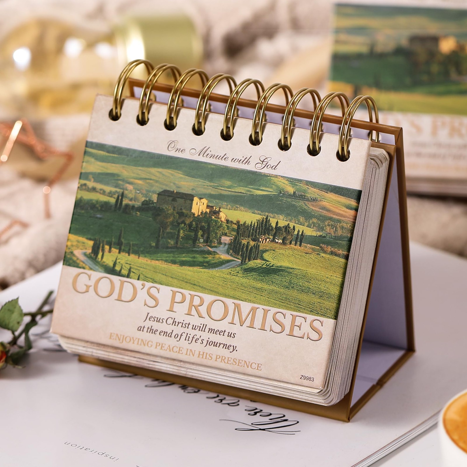 Desk Calendar – Christian Gifts/Religious Gifts for Women, Bible Gifts, 4.8″…