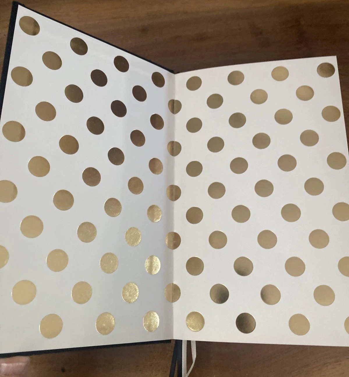 Kate Spade Journal With Quote Black Cover