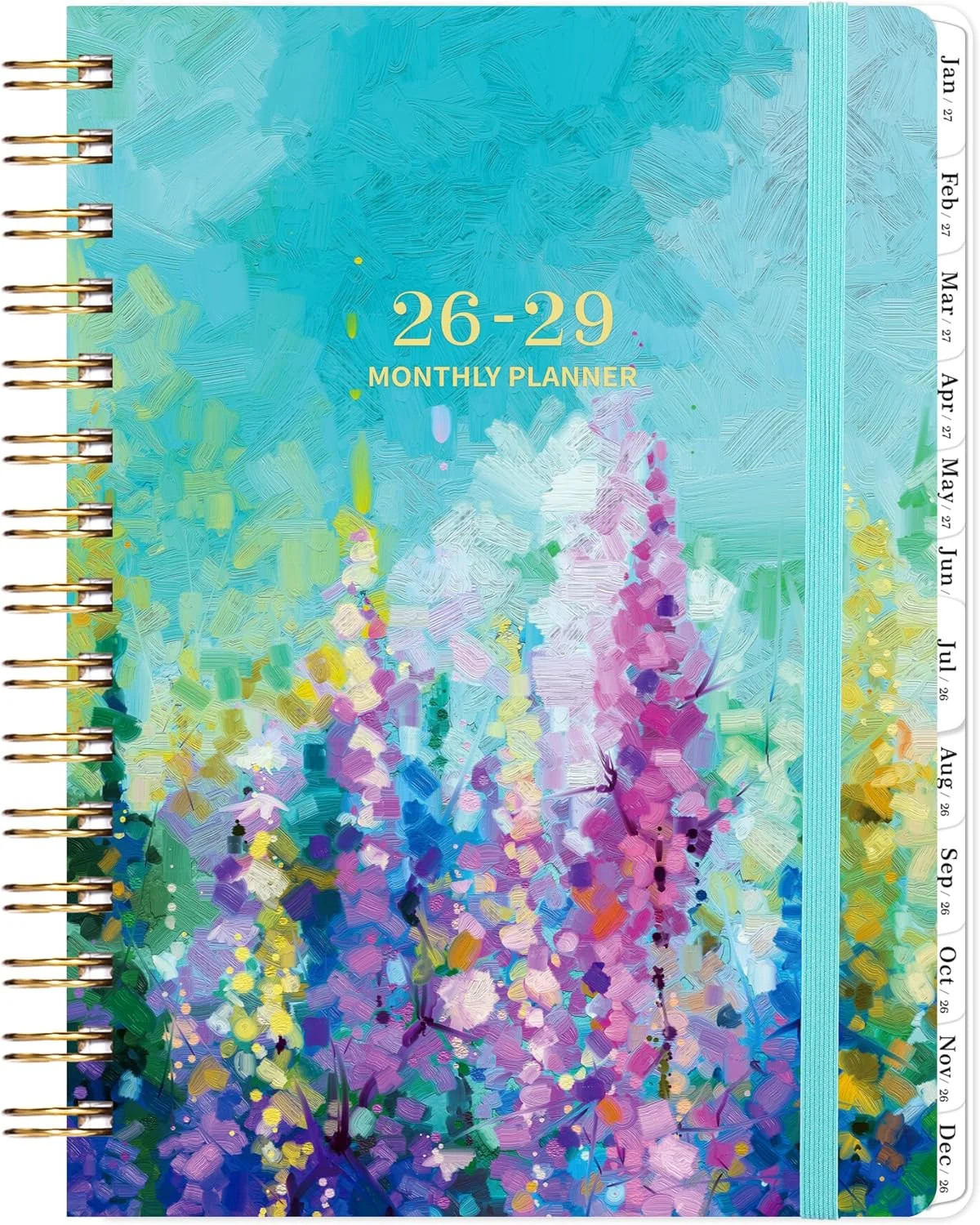 2026-2029 Monthly Planner – 3 Year Planner 2026-2029, July 2026 – June 2029, 8.3