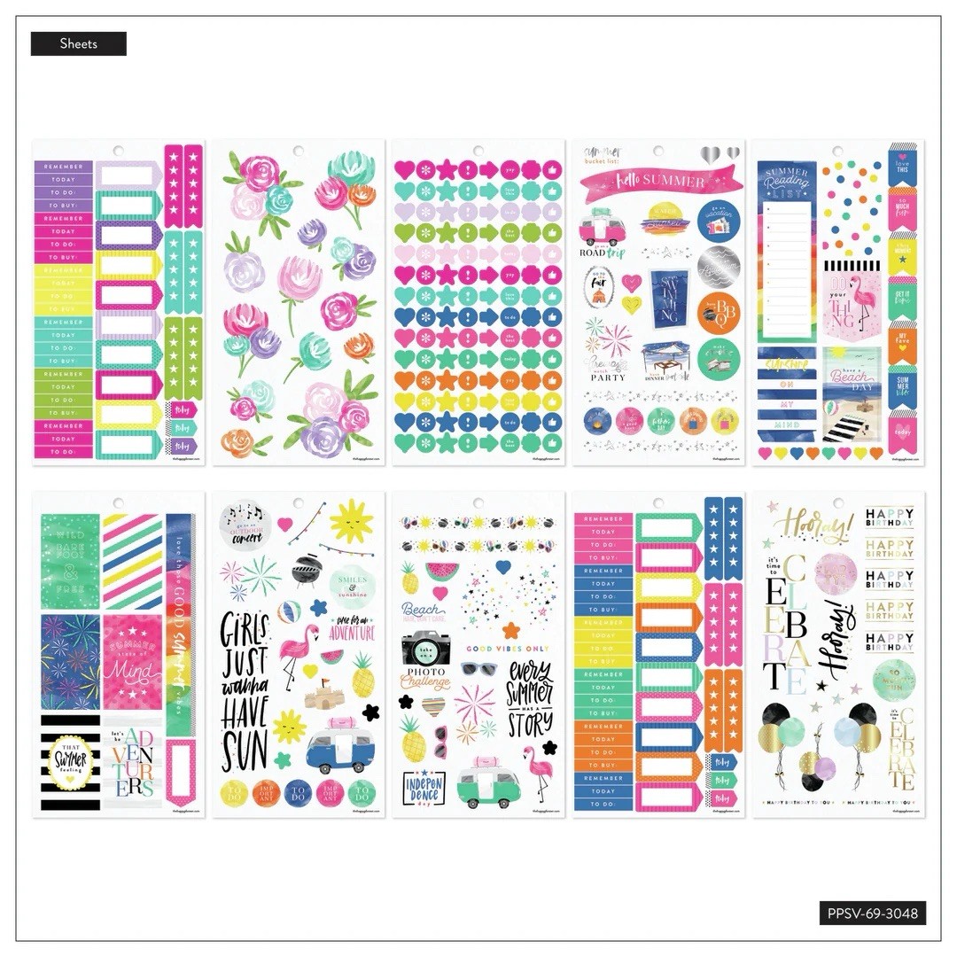 Happy Planner Value Pack Stickers ALL IN A SEASON