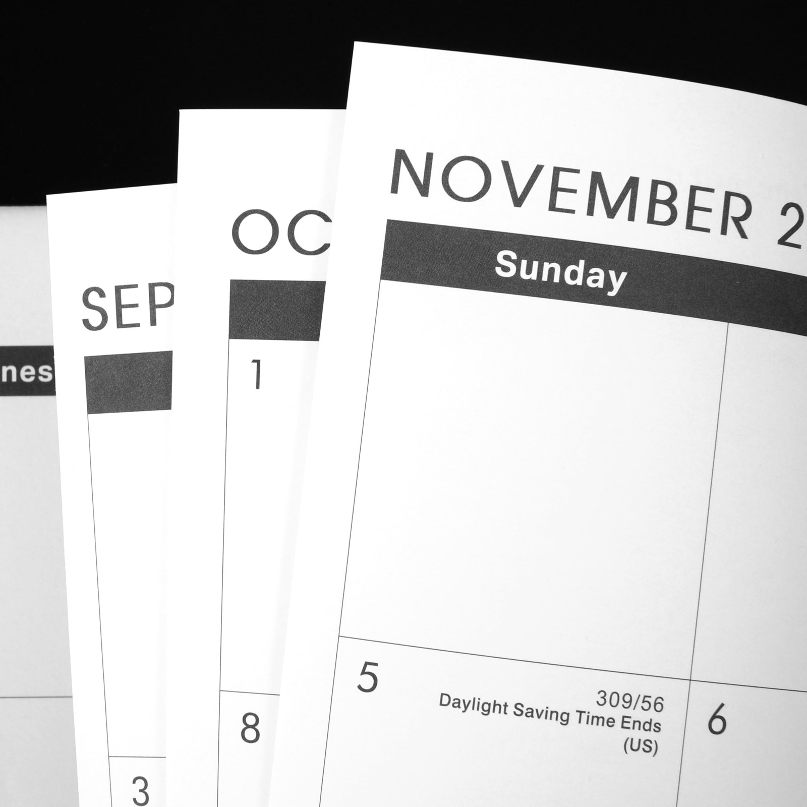 2026-2029 Monthly Planner – 3 Year 9″ x 11″, Black：3