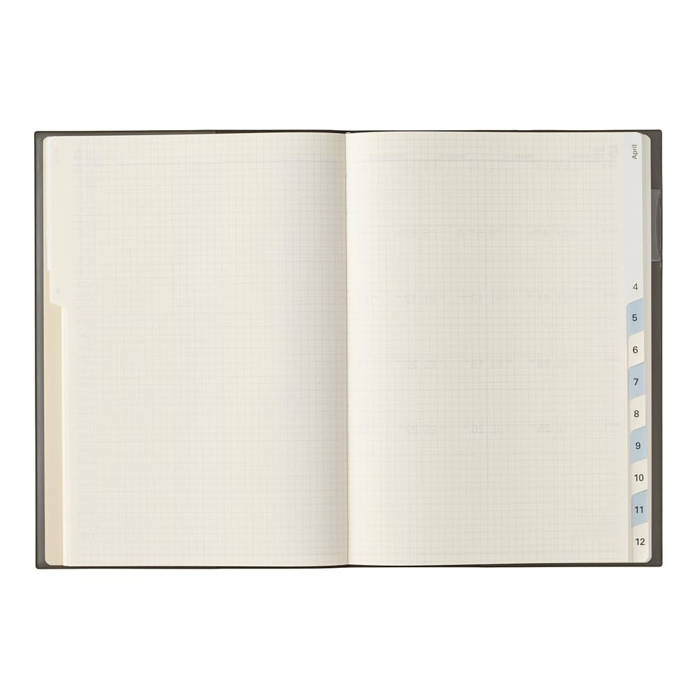 NOLTY Planner 2026 A5 Khaki Monthly Access Multi-Planner