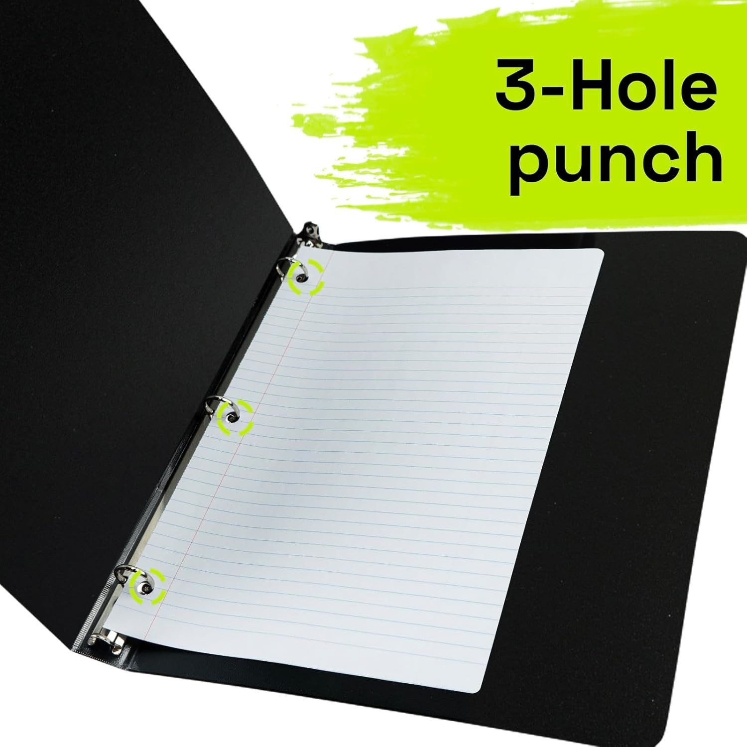 Spiral Notebook for School, 5 Subject, College Ruled Paper, 200 Sheets, 9″ x 11″