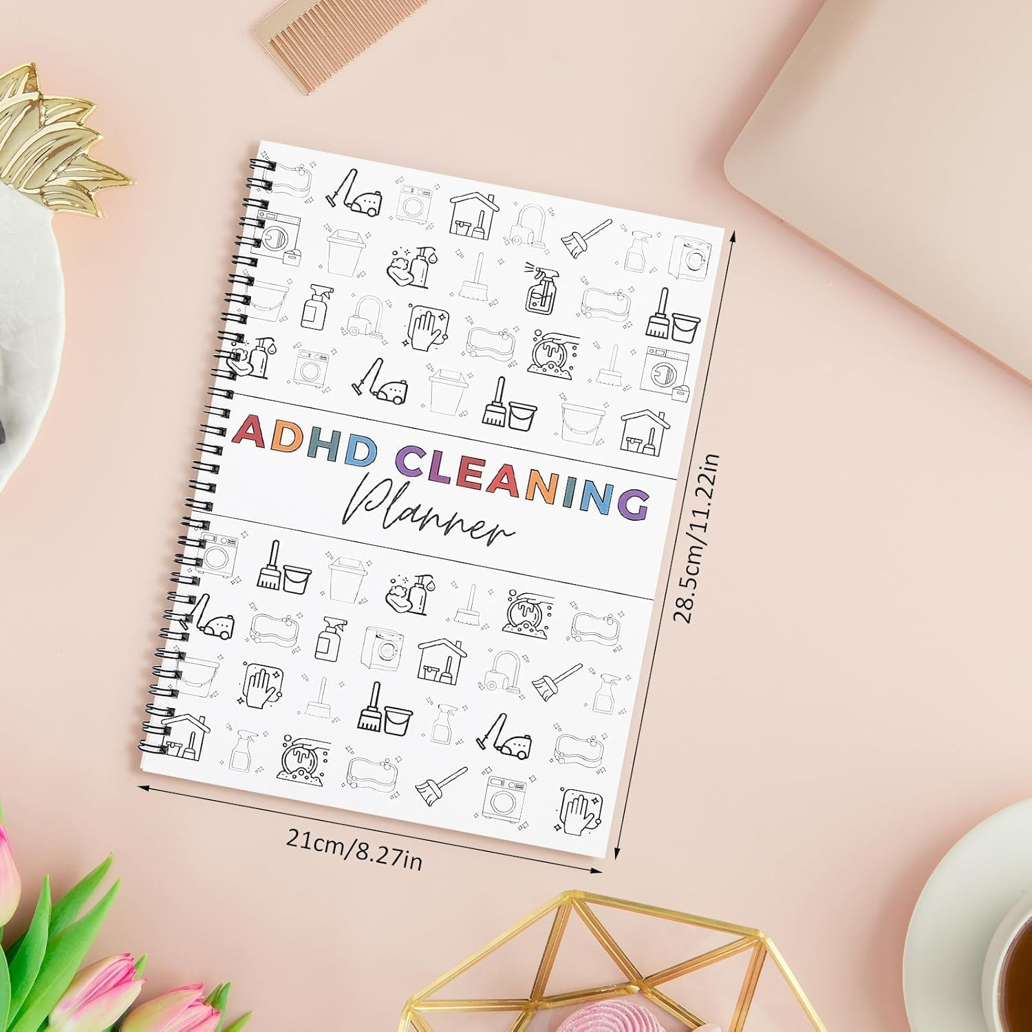 Cleaning Planner Schedule Organizer Daily Weekly Monthly Household Organization