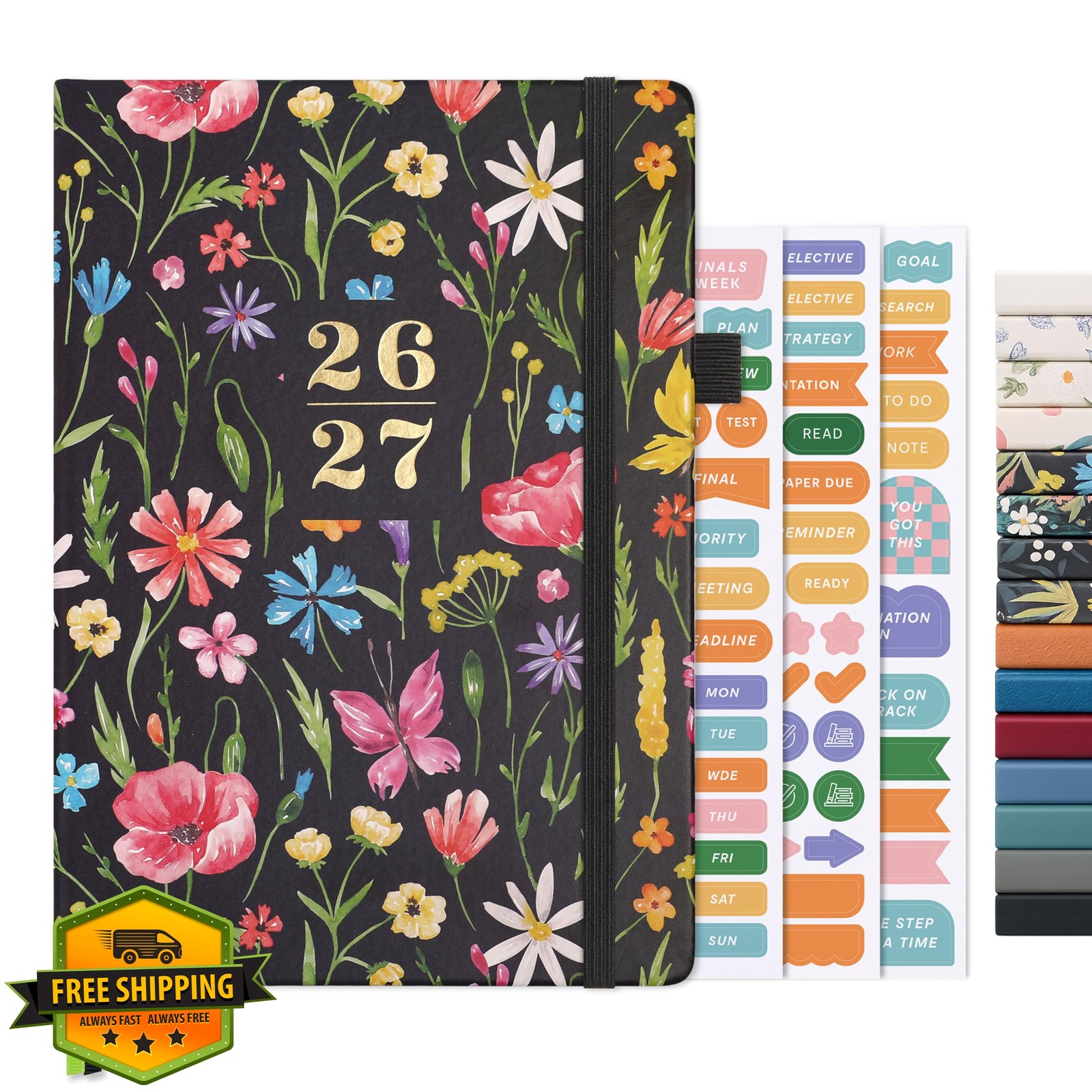 andAnd Per Se Academic Planner 26-27 5.7×8 Wildflower Meadow