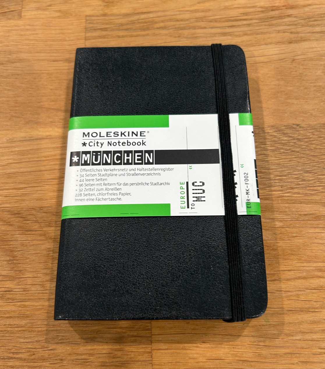 Moleskine Pocket City Notebook Munchen Munich Vintage Discontinued