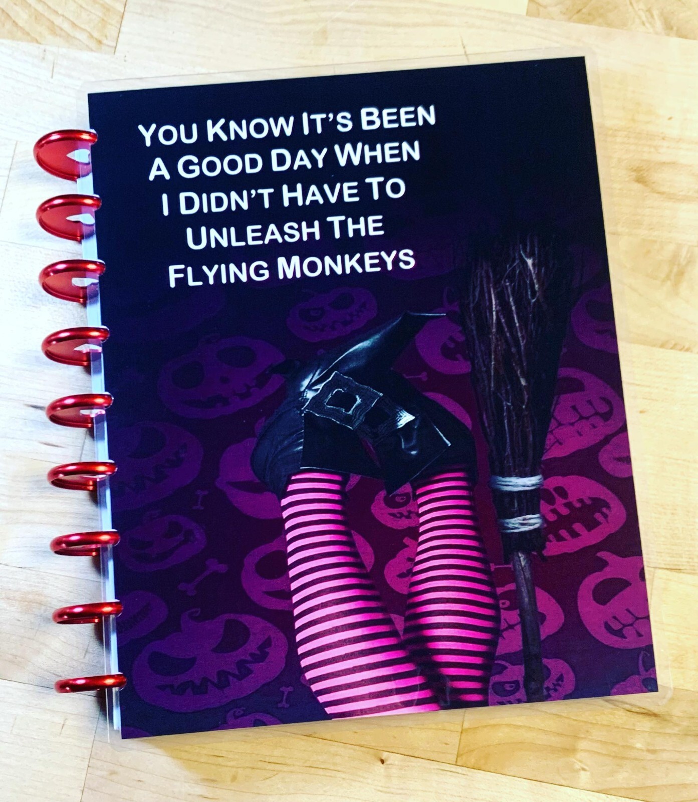 Flying Monkeys Front/Back Cover Set made for use with Classic HAPPY Planner-