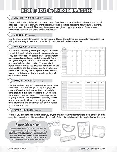 Pastel Pop Lesson Planner 8.5 inches X 11 inches