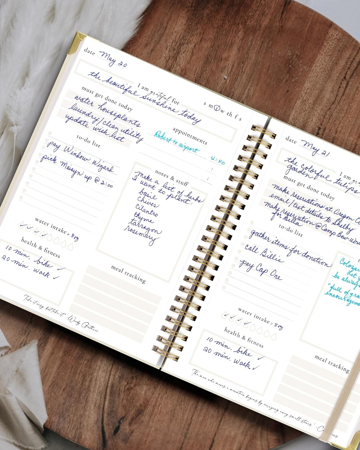 Beautiful to Do List Notebook – Aesthetic Daily Planner to Easily Organize Your
