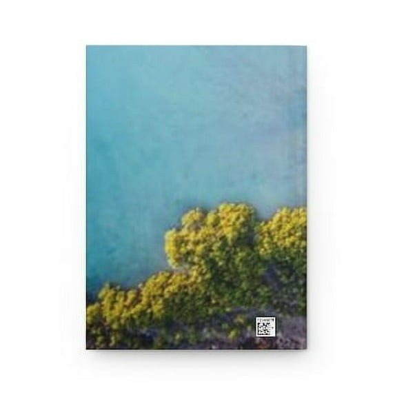 Hardcover Journal Notebook Diary 150 Pages Lined 5.75″x8 Nature Beach Themed