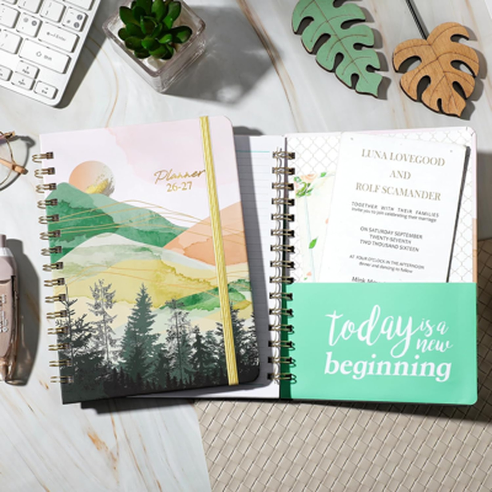 2026 2027 Academic Planner Weekly Monthly Calendar July 2026 June 2027 6.4 x 8.5