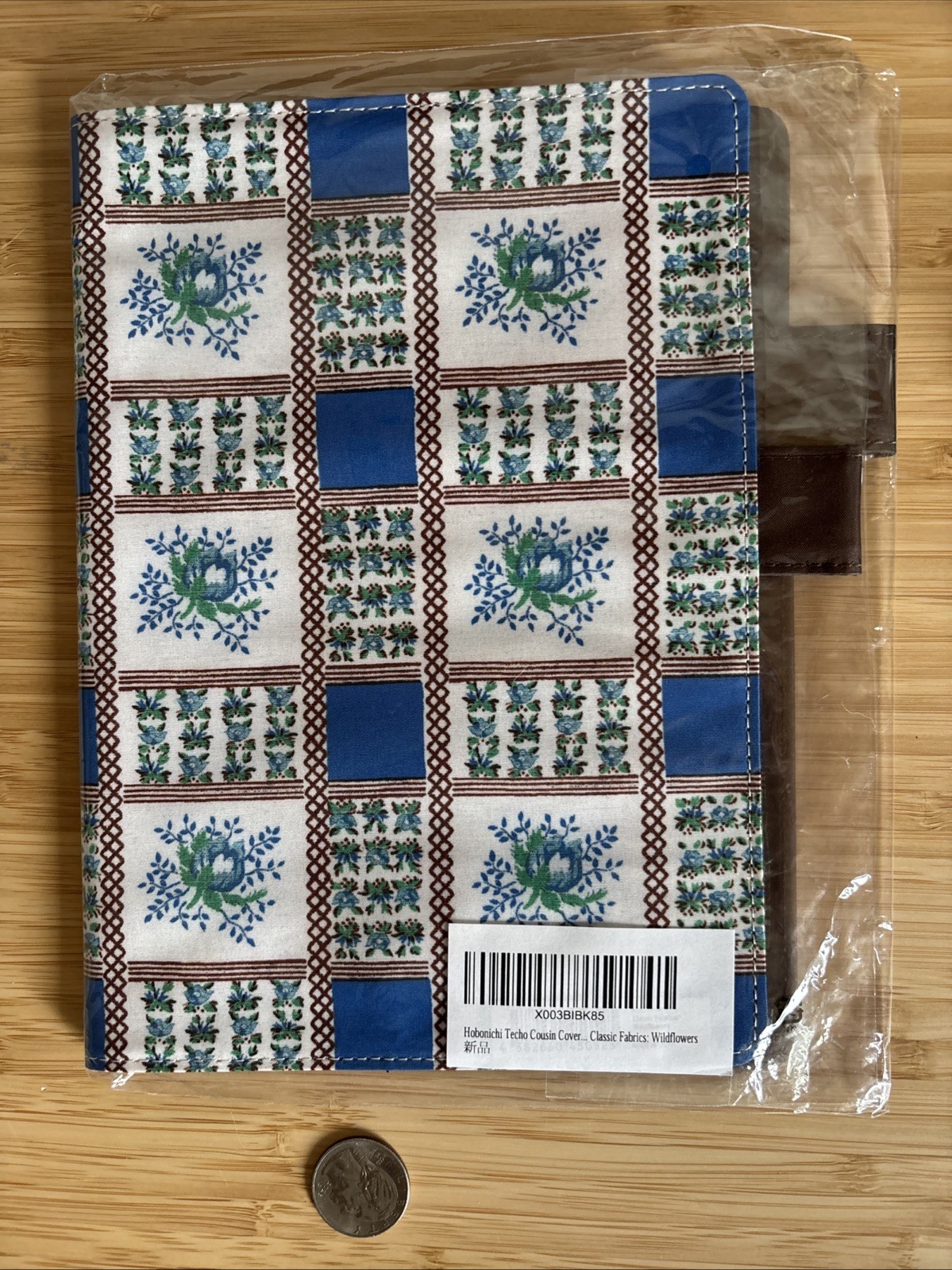 Hobonichi Techo Cousin (A5 Size) Notebook Cover – Classic Fabrics: Wildflowers