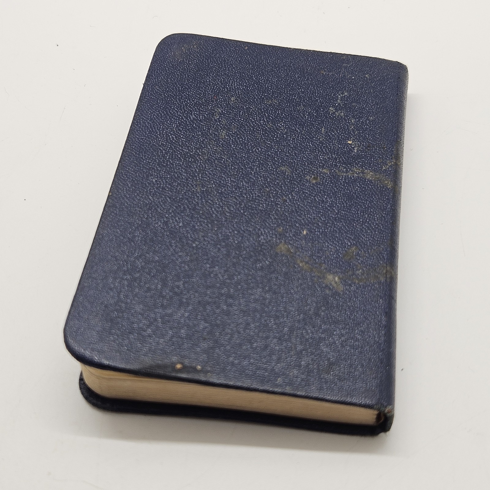 Vintage pocket diary or memorandum book with sections for appointments,…
