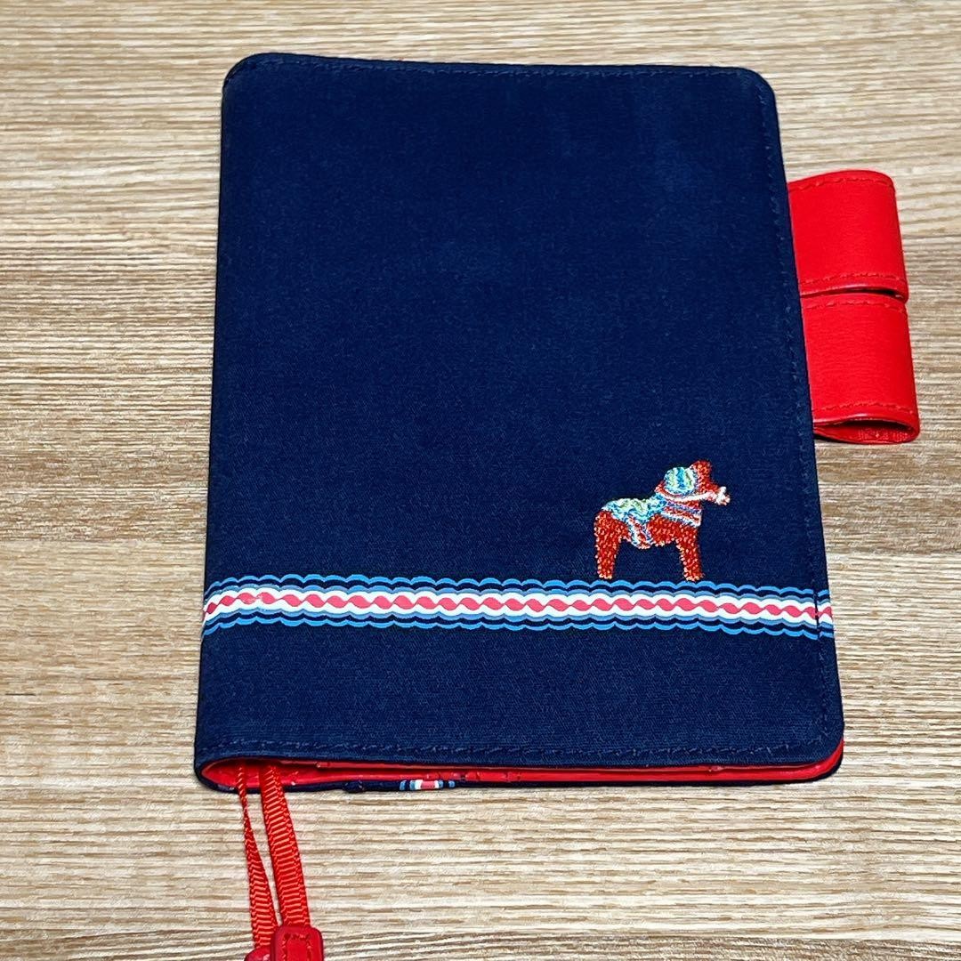 Hobonichi Techo Cover A6 Original Dala Horse Rare 2012 Traditional Pattern