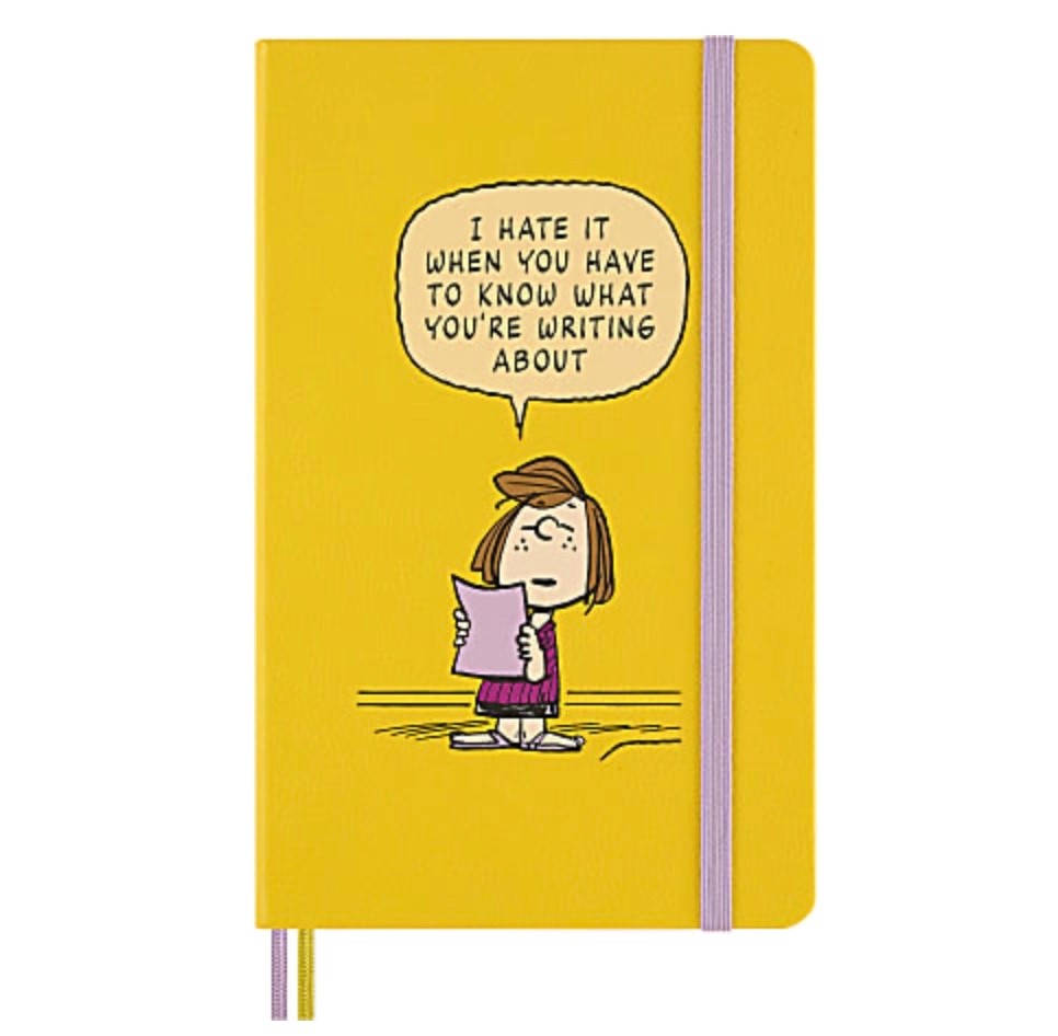 New! MOLESKINE Peanuts PEPPERMINT PATTY Ruled Notebook • 176 Pgs • Journal
