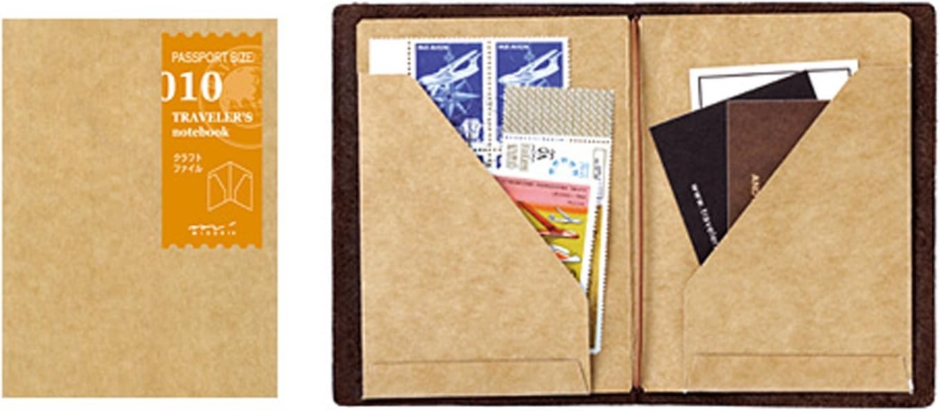 Midori Traveler’s Notebook Passport Size Refill (010) Craft File